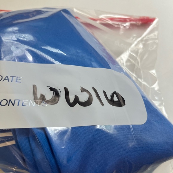 Island Republic Women's Pants Blue White Size 6 - Picture 10 of 11